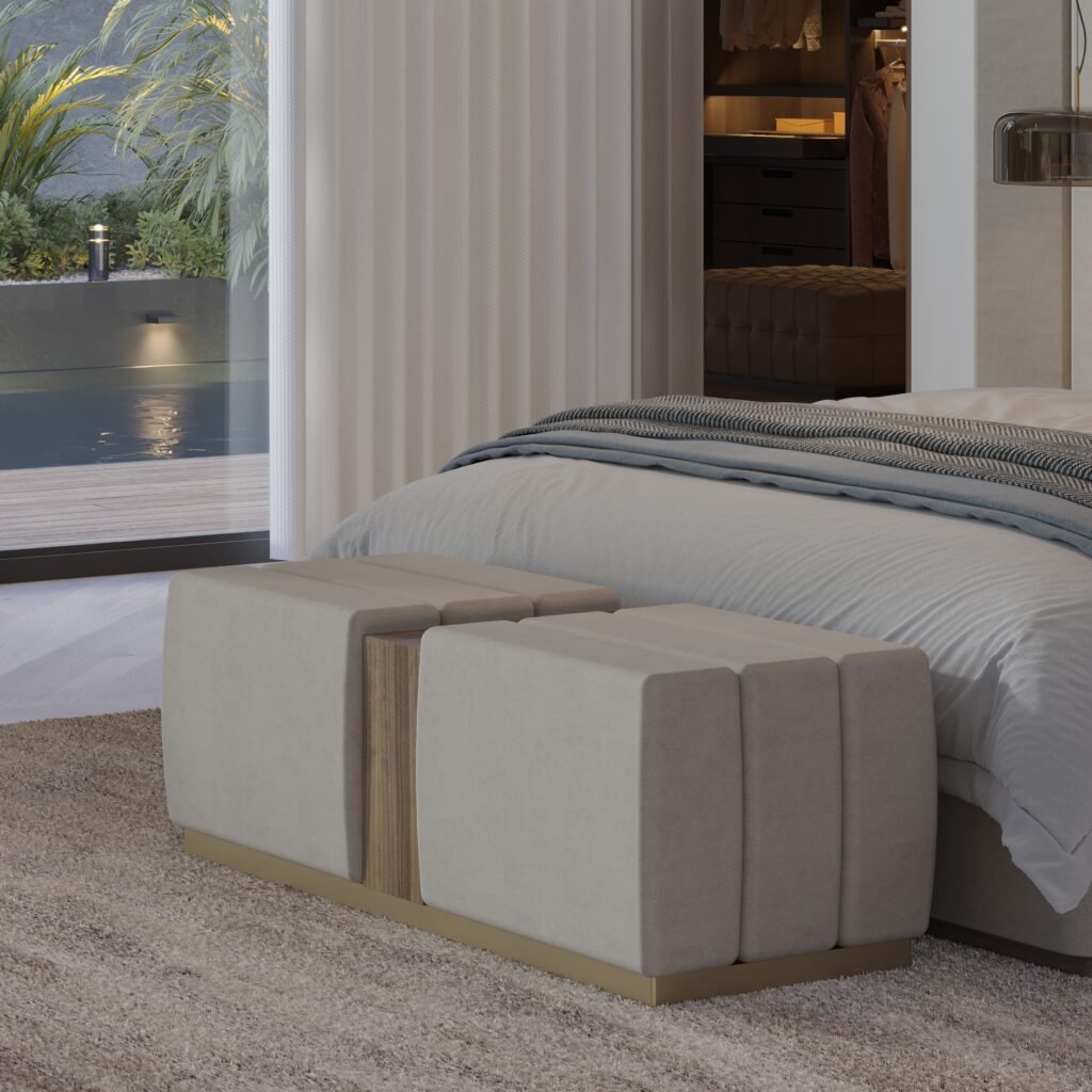 Base de Cama NORY estofado