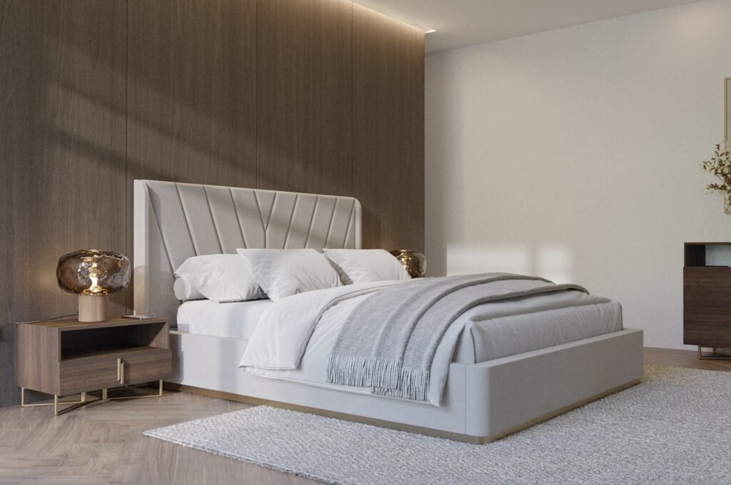 Cama estofada NORY